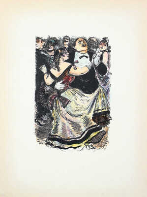 Рудаков Константин Иванович. Три иллюстрации к роману Ги де Мопассана «Милый друг»